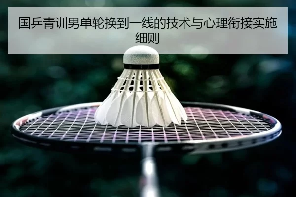 国乒青训男单轮换到一线的技术与心理衔接实施细则